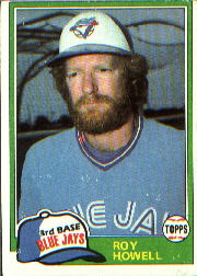1981 Topps Baseball Cards      581     Roy Howell